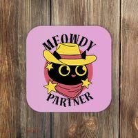 Meowdy Partner Country Cat Coaster thumb 0