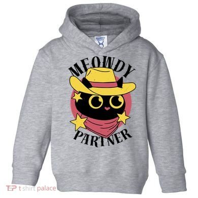 Meowdy Partner Country Cat Toddler Hoodie