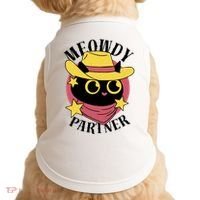 Meowdy Partner Country Cat Doggie Tank thumb 0