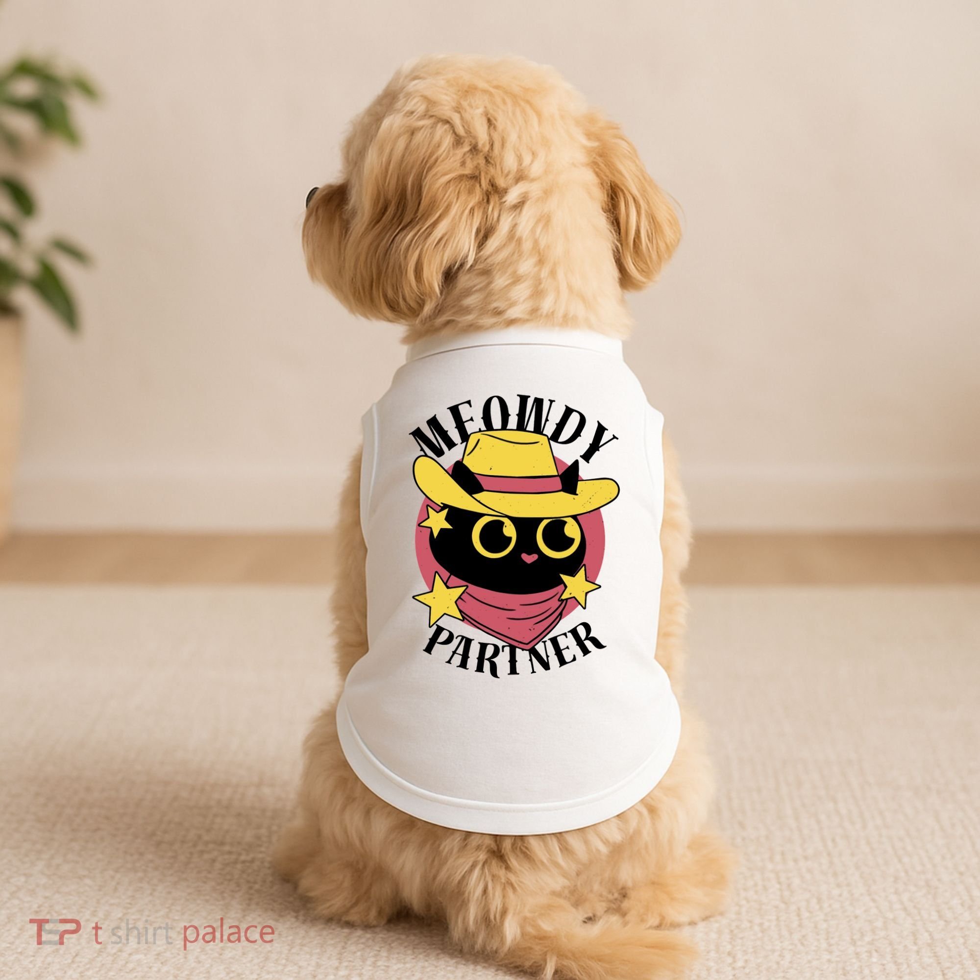 Meowdy Partner Country Cat Doggie Tank