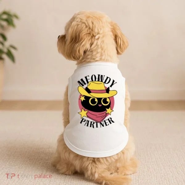 Meowdy Partner Country Cat Doggie Tank