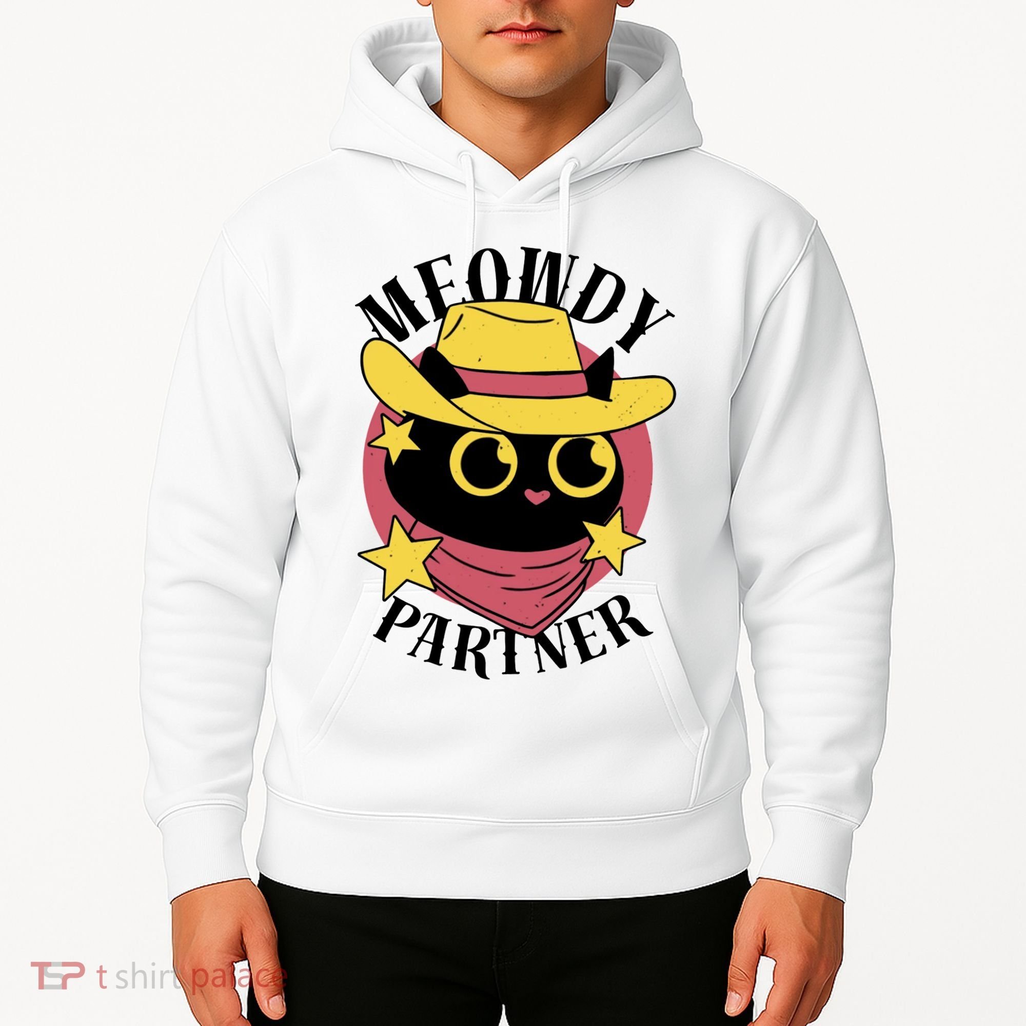 Meowdy Partner Country Cat Hoodie