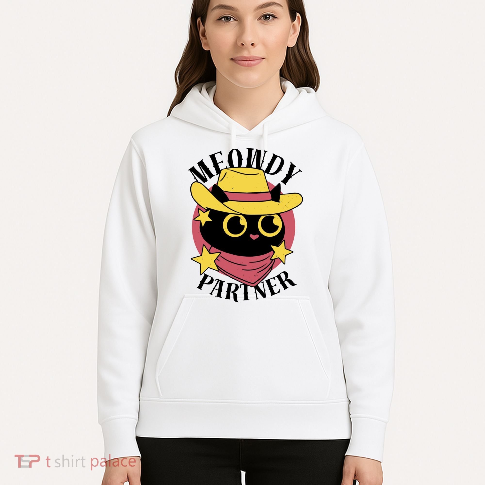 Meowdy Partner Country Cat Hoodie