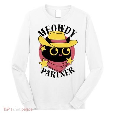 Meowdy Partner Country Cat Long Sleeve Shirt