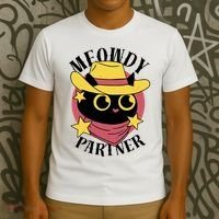 Meowdy Partner Country Cat T-Shirt thumb 3