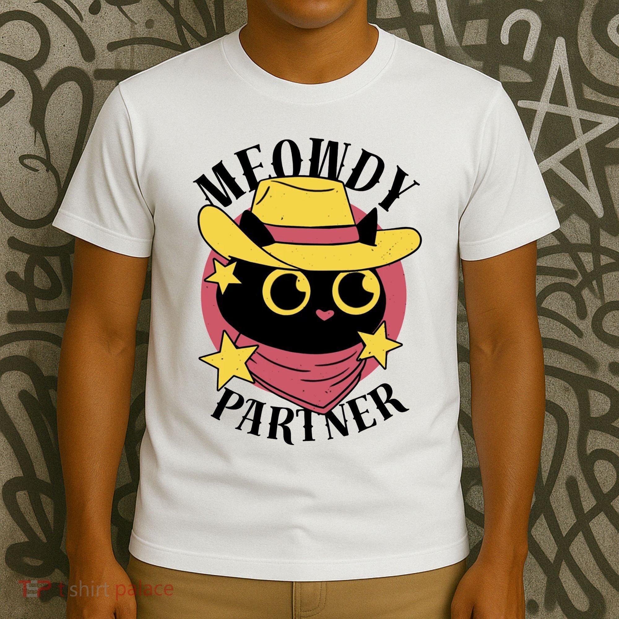 Meowdy Partner Country Cat T-Shirt