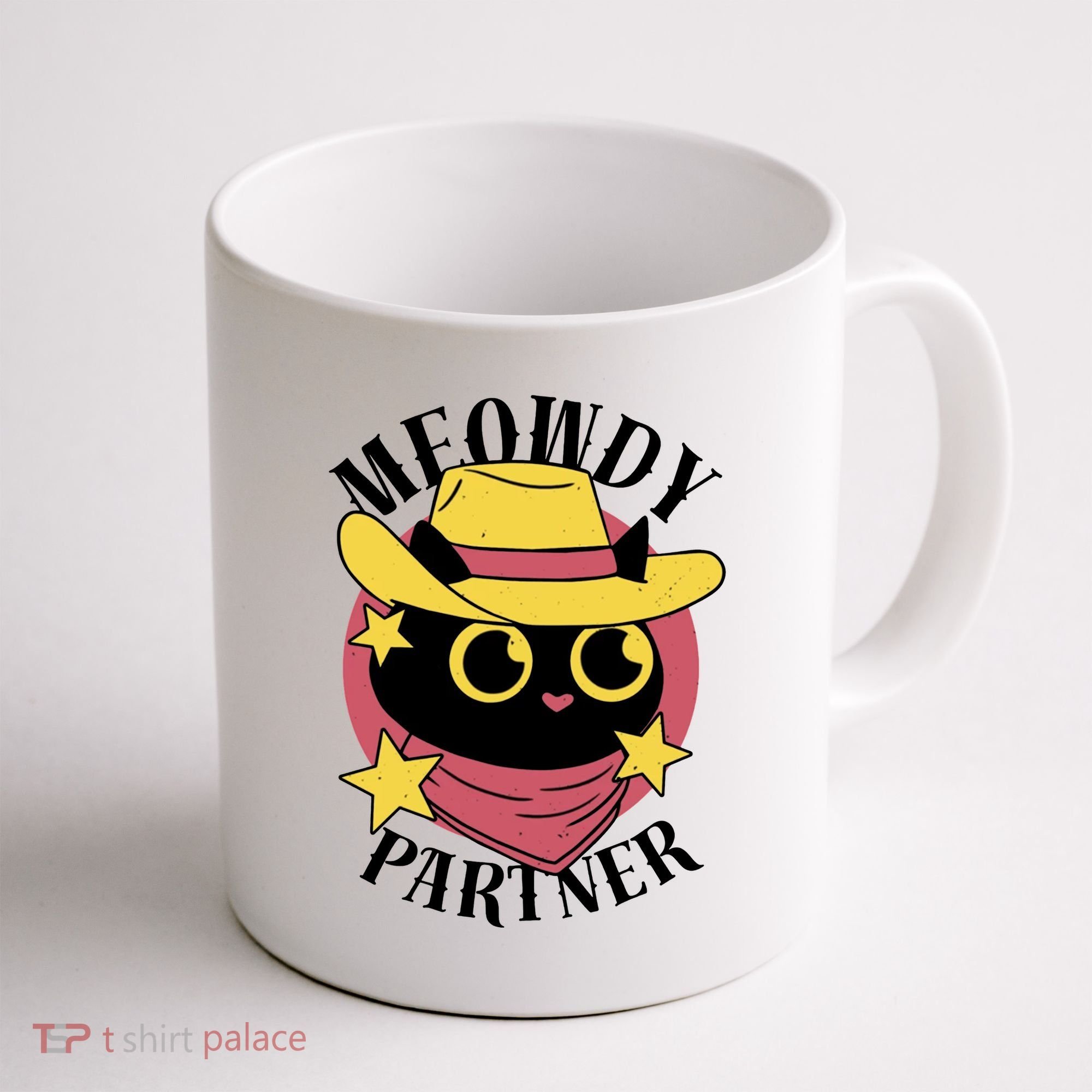 Meowdy Partner Country Cat Coffee Mug