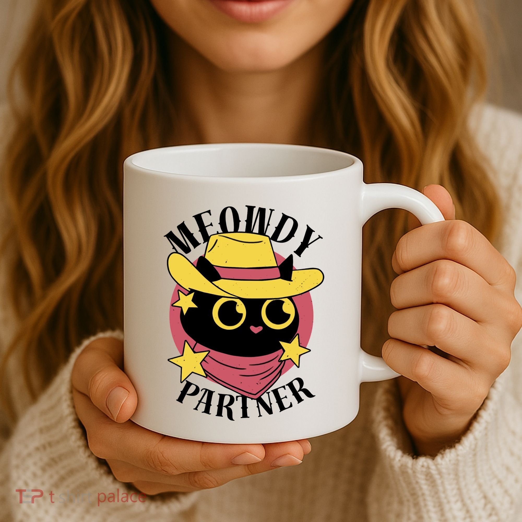 Meowdy Partner Country Cat Coffee Mug