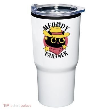Meowdy Partner Country Cat Tumbler