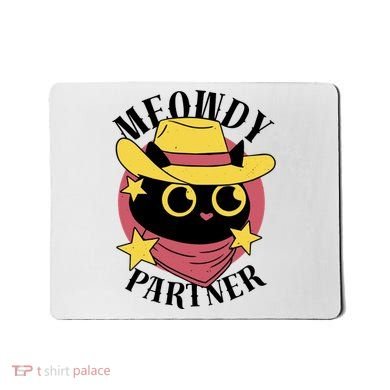 Meowdy Partner Country Cat Mousepad