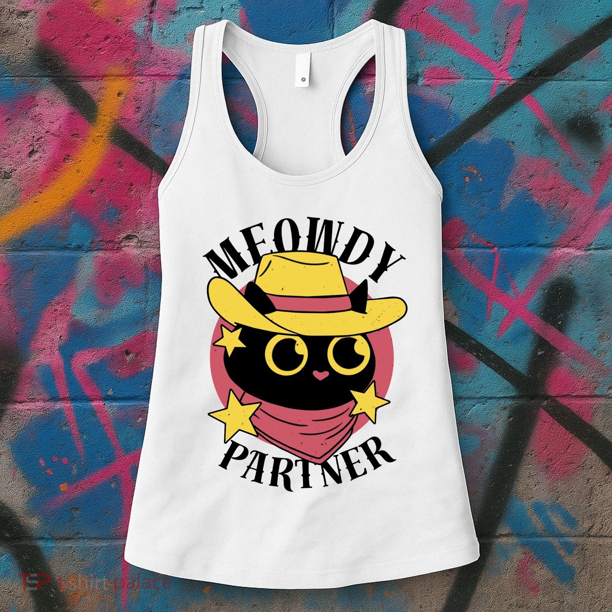 Meowdy Partner Country Cat Women's Tank Top