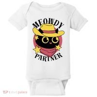 Meowdy Partner Country Cat Baby Bodysuit thumb 0