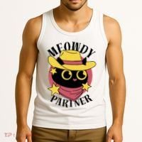 Meowdy Partner Country Cat Tank Top thumb 3
