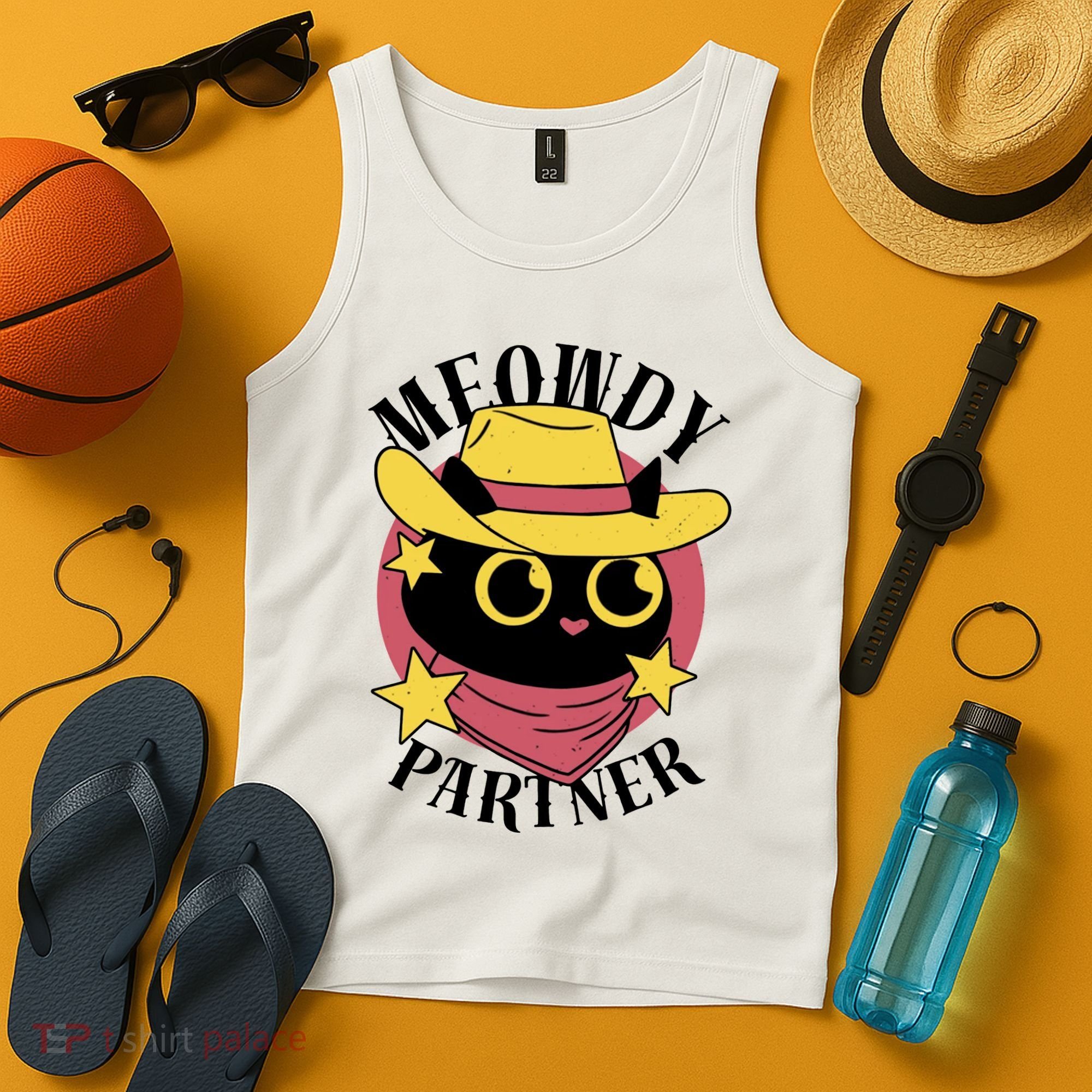 Meowdy Partner Country Cat Tank Top