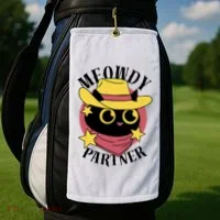 Meowdy Partner Country Cat Golf Towel thumb 2