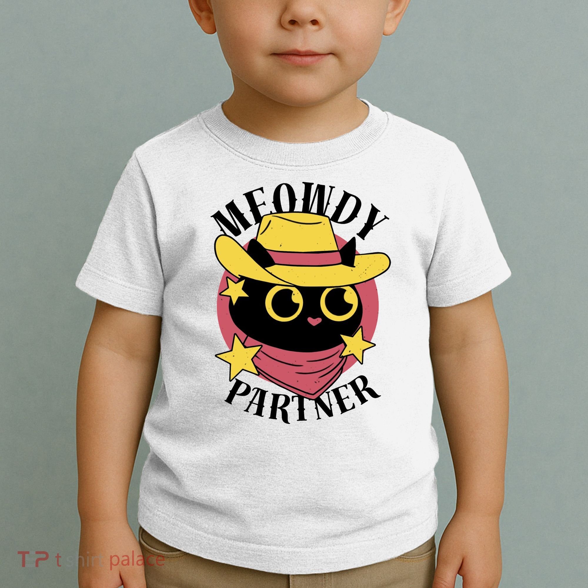 Meowdy Partner Country Cat Toddler T-Shirt