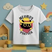 Meowdy Partner Country Cat Toddler T-Shirt thumb 3