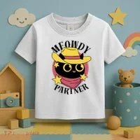 Meowdy Partner Country Cat Toddler T-Shirt thumb 3