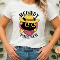 Meowdy Partner Country Cat Women's T-Shirt thumb 2