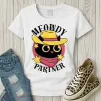 Meowdy Partner Country Cat Women's T-Shirt thumb 3