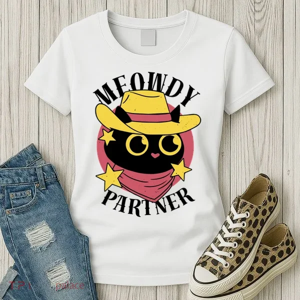 Meowdy Partner Country Cat Women's T-Shirt