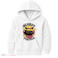 Meowdy Partner Country Cat Kids Hoodie thumb 0