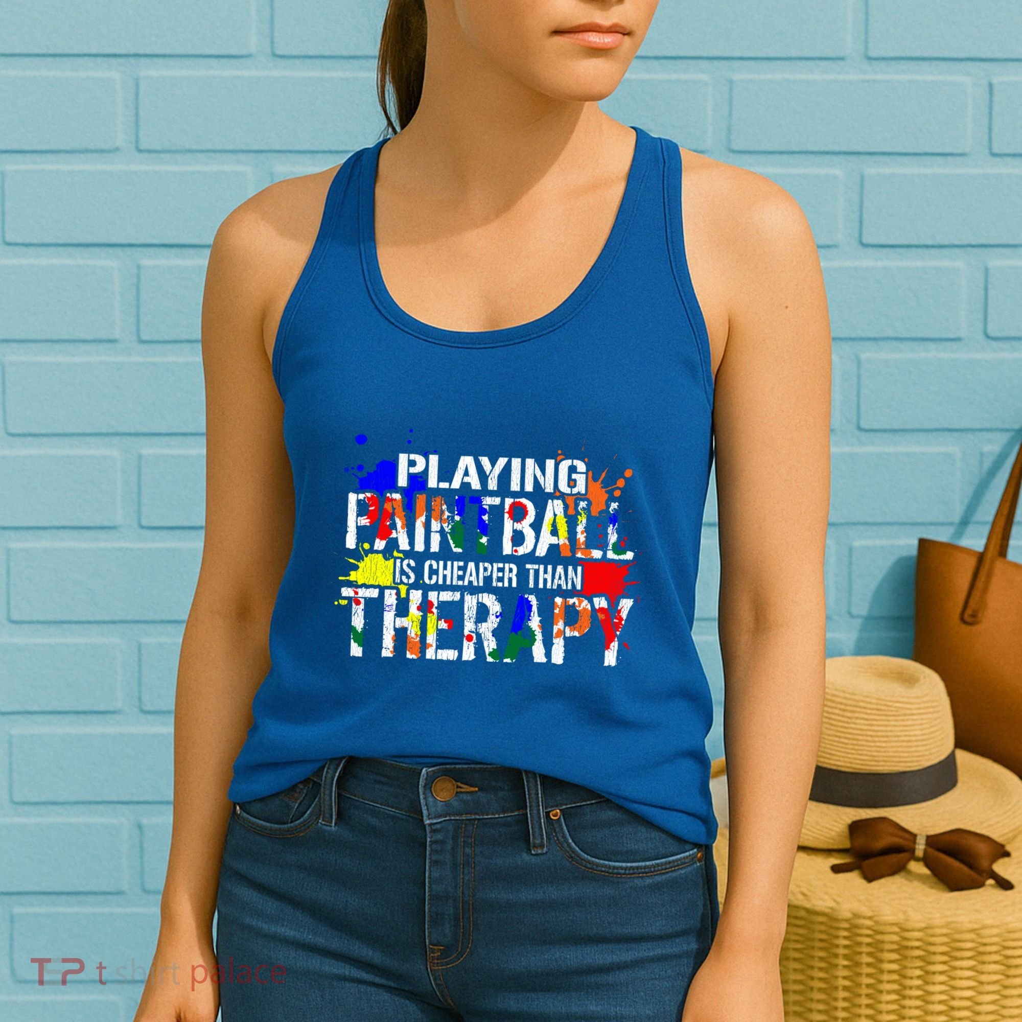 Matching Paintball Clothing For Art Moms Dads Teachers Great Gift Women's Tank Top