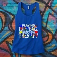 Matching Paintball Clothing For Art Moms Dads Teachers Great Gift Women's Tank Top thumb 3