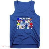 Matching Paintball Clothing For Art Moms Dads Teachers Great Gift Tank Top thumb 0