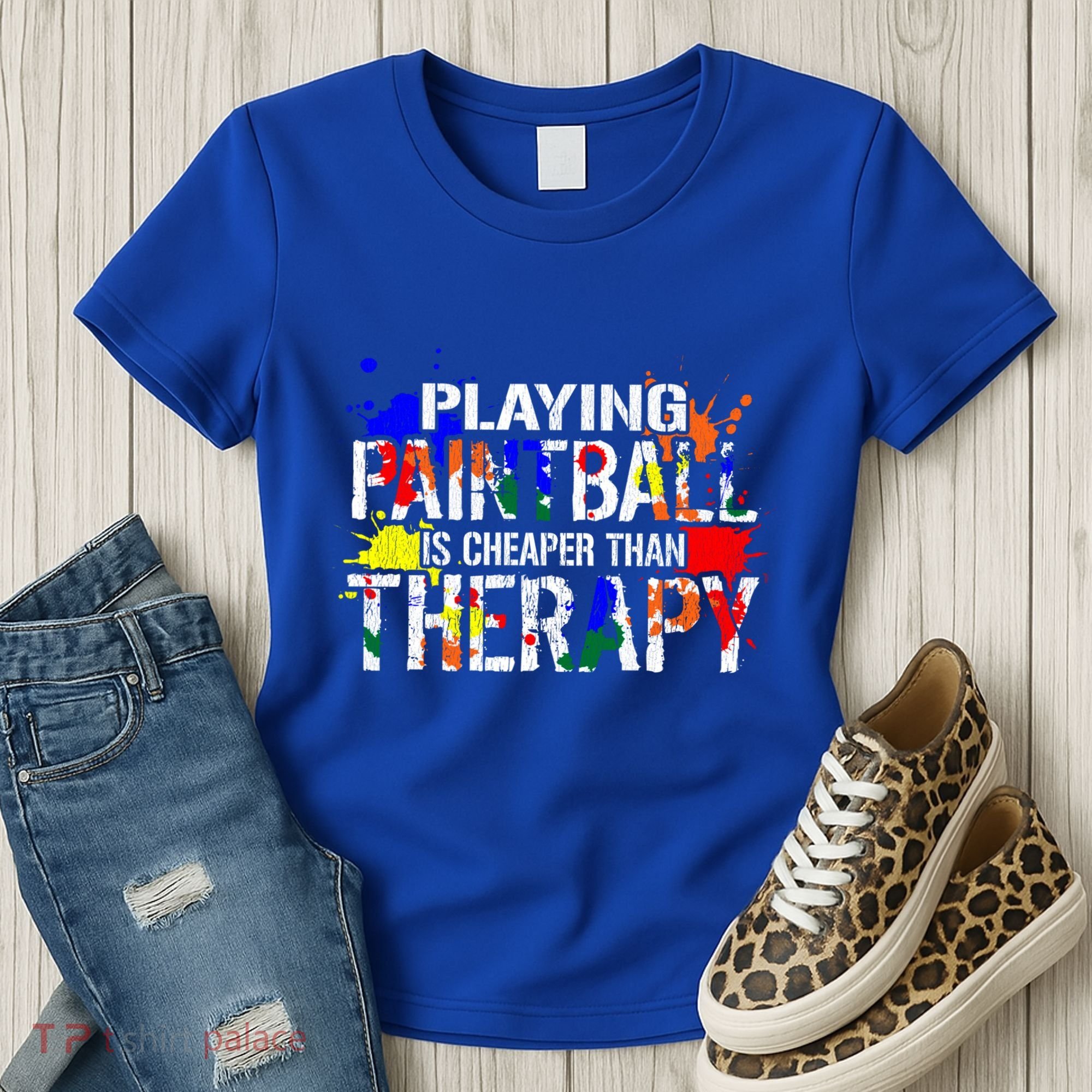 Matching Paintball Clothing For Art Moms Dads Teachers Great Gift Women's T-Shirt