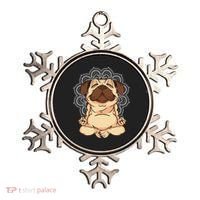 Meditation Pug Dog Buddha Zen Yoga Lover Funny Buddhist Ornament thumb 0