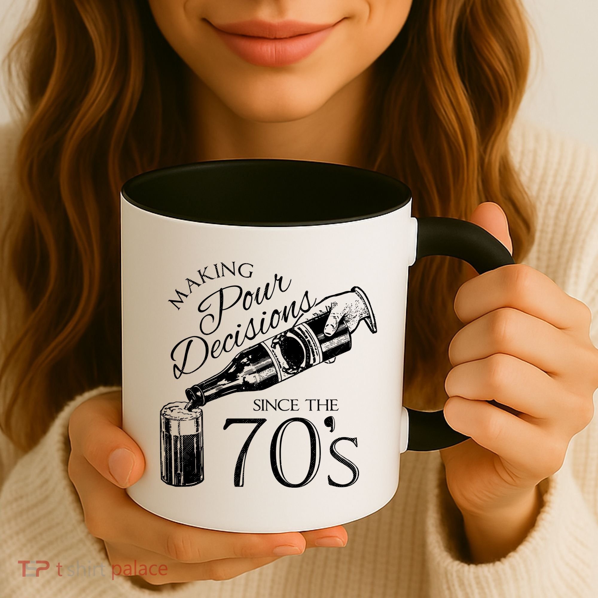 Making Pour Decisions Since The 70s Coffee Mug