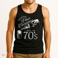 Making Pour Decisions Since The 70s Tank Top thumb 3