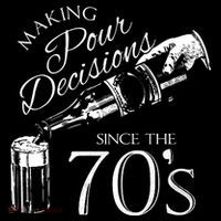 Making Pour Decisions Since The 70s Women's Long Sleeve Shirt thumb 2