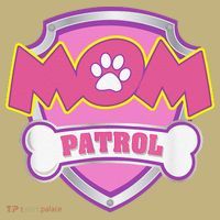Mom Patrol Dog Mom Dad Funny Gift Birthday Party Cute Sweatshirt thumb 2