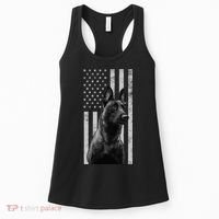 Malinois Police Dog Proud Owner USA K9 Police Canine Handler Women's Tank Top thumb 0