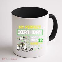 My Perfect Day Video Game 12 Year Old Gift 12th Birthday Coffee Mug thumb 1