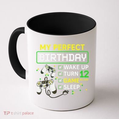 My Perfect Day Video Game 12 Year Old Gift 12th Birthday Coffee Mug