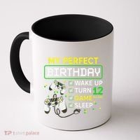 My Perfect Day Video Game 12 Year Old Gift 12th Birthday Coffee Mug thumb 0