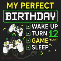 My Perfect Day Video Game 12 Year Old Gift 12th Birthday Beanie thumb 2