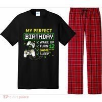 My Perfect Day Video Game 12 Year Old Gift 12th Birthday Pajama Set thumb 0