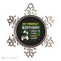 My Perfect Day Video Game 12 Year Old Gift 12th Birthday Ornament thumb 0