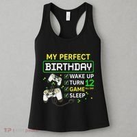 My Perfect Day Video Game 12 Year Old Gift 12th Birthday Women's Tank Top thumb 3