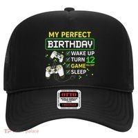 My Perfect Day Video Game 12 Year Old Gift 12th Birthday Hat thumb 0