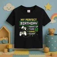 My Perfect Day Video Game 12 Year Old Gift 12th Birthday Toddler T-Shirt thumb 3