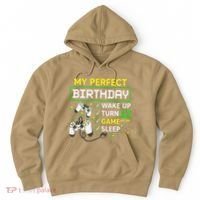 My Perfect Day Video Game 12 Year Old Gift 12th Birthday Hoodie thumb 0