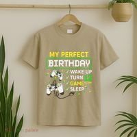 My Perfect Day Video Game 12 Year Old Gift 12th Birthday T-Shirt thumb 2