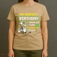 My Perfect Day Video Game 12 Year Old Gift 12th Birthday T-Shirt thumb 4