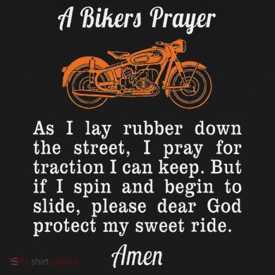 Motorcycle Prayer Design Bikers Prayer Sustainable Bucket Hat