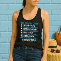 My Perfect Day Play Pickleball Funny Pickleball Gift Women's Tank Top thumb 2